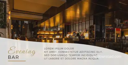 Elegant Slides Video Displays template preview