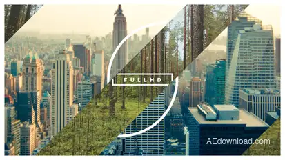 Elegant Titles And Transitions Slideshow Video Displays template preview