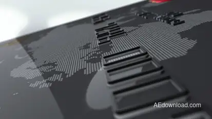 Element 3D Credit Card Video Displays template preview