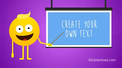 Emoji Promotion Video Displays template preview