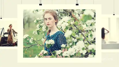 Emotional Minimal Slideshow Video Displays template preview