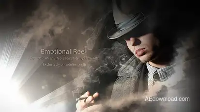 Emotional Reel Video Displays template preview