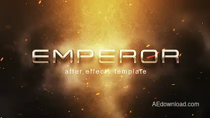 Epic Trailer Titles Video Displays template preview