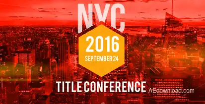 Event Opener Video Displays template preview