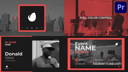 Event Promo for Premiere Pro Premiere Pro template preview