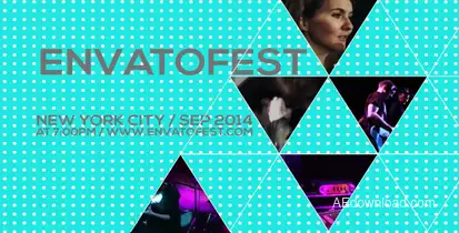 EventFest Promotion Video Displays template preview