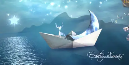 Exotic Christmas Video Displays template preview