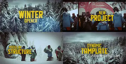 Extreme Sport Promo Premiere Pro template preview