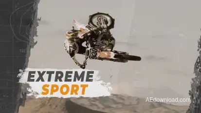 Extreme Sports Video Displays template preview