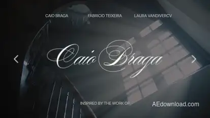 Fancy Typography Titles template preview