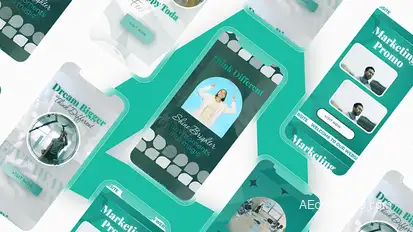 Fashion Instagram Stories Premiere Pro template preview