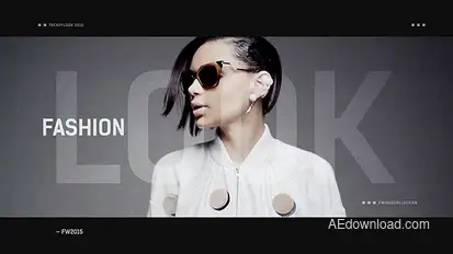 Fashion Look / Stylish Opener / Clothes Collection / Event Promo / Models and Designers Video Displays template preview