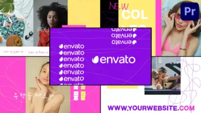 Fashion Promo Typography for Premiere Pro Premiere Pro template preview