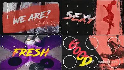 Fast&Sexy opener Video Displays template preview