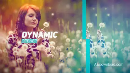 Fast Dynamic Opener Video Displays template preview