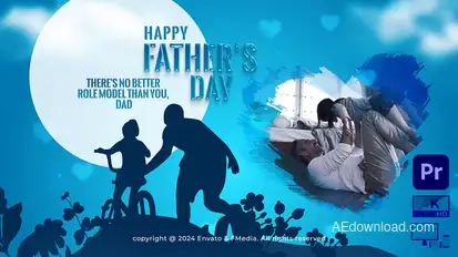 Father’s Day - Premiere Pro Premiere Pro template preview