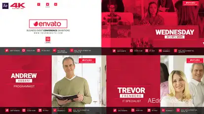 Favorite Event Promo v2 Video Displays template preview