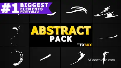 Flash FX Abstract Shapes | After Effects Video Displays template preview