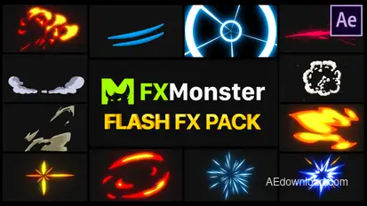 Flash FX Pack | After Effects Video Displays template preview