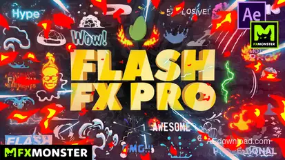 Flash FX Pro - Animation Constructor Video Displays template preview