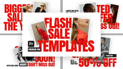 Flash Sale Animated Templates For Premiere Pro Premiere Pro template preview