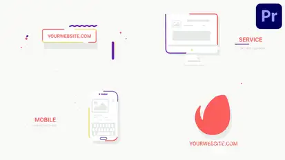 Flash Website Promo for Premiere Pro Premiere Pro template preview