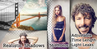 Flexible Split Screen 56 Photo Slideshow Video Displays template preview