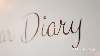 Flirt - Animated Handwriting Typeface Video Displays template preview