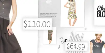 Flow Video Displays template preview