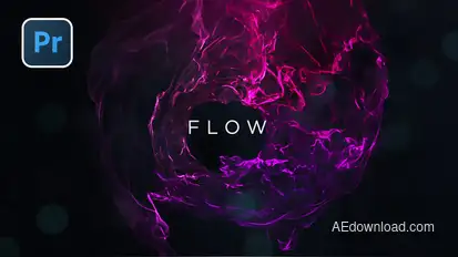 Flow Inspiring Titles | Premiere Pro Premiere Pro template preview