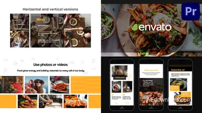 Food Promo for Premiere Pro Premiere Pro template preview