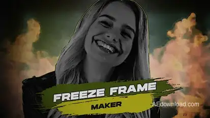 Freeze Frame V4 | MOGRT Premiere Pro template preview