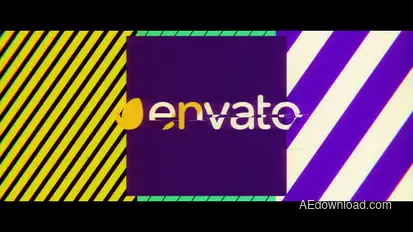 Fresh Logo Opener Video Displays template preview