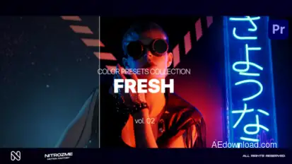 Fresh LUT Collection Vol. 02 for Premiere Pro Premiere Pro template preview