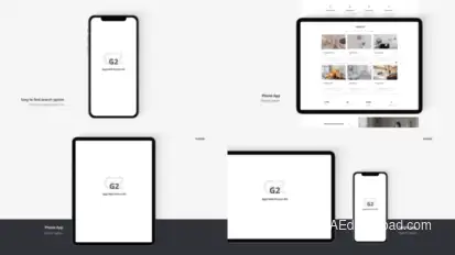 G2 - App / Website Presentation Pack Video Displays template preview