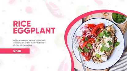 Gastro - Restraunt Food Menu Promo Video Displays template preview