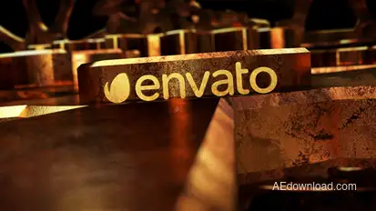 Gear - 3D Logo Video Displays template preview