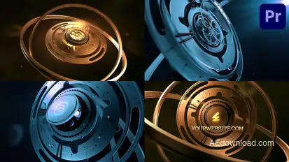 Gears Logo for Premiere Pro Premiere Pro template preview