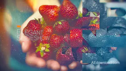 Gentle Elegant Slideshow Video Displays template preview