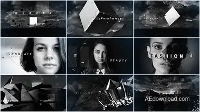 Geometry Video Displays template preview