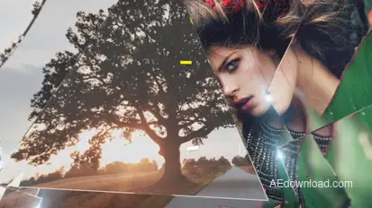 Glass Opener Video Displays template preview