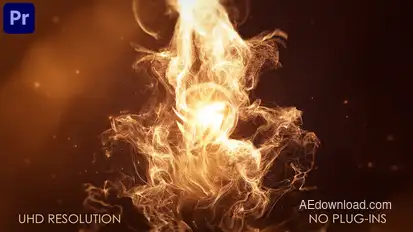 Gold Logo for Premiere Pro Premiere Pro template preview