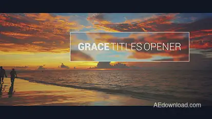 Grace // Titles Opener Video Displays template preview