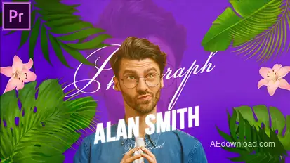 Guests Podcast Opener | Channel Intro | Vlog & Blog MOGRT for Premier Pro Premiere Pro template preview