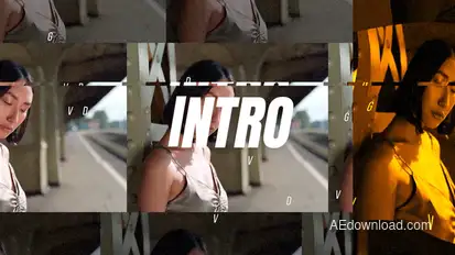 Hip Hop Intro Premiere Pro template preview