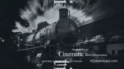 Historical Opener Premiere Pro template preview