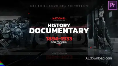 History Documentary | Promo Premiere Pro template preview