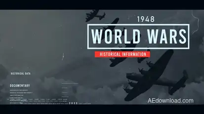 History Opener Version 2 Premiere Pro template preview