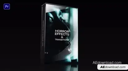 Horror Effects and Transitions Premiere Pro template preview