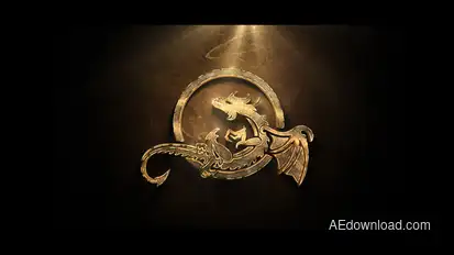 Hot Logo Reveal Video Displays template preview